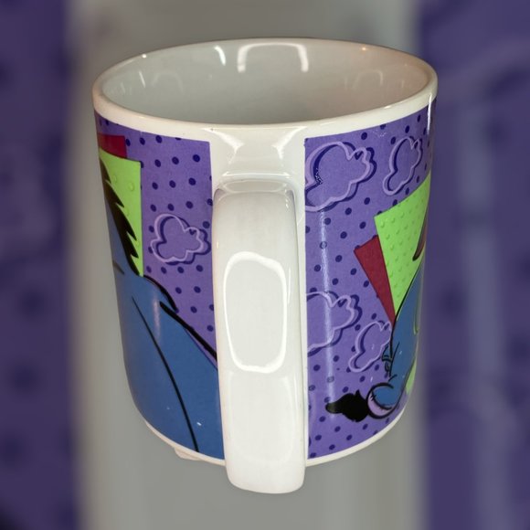 Winnie The Pooh & Eeyore Ceramic Coffee Hot Chocolate Mug Cup Pre-Owned VG+++ - Picture 5 of 11